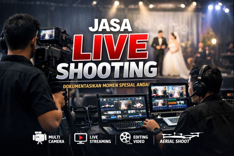 Harga jasa live shooting