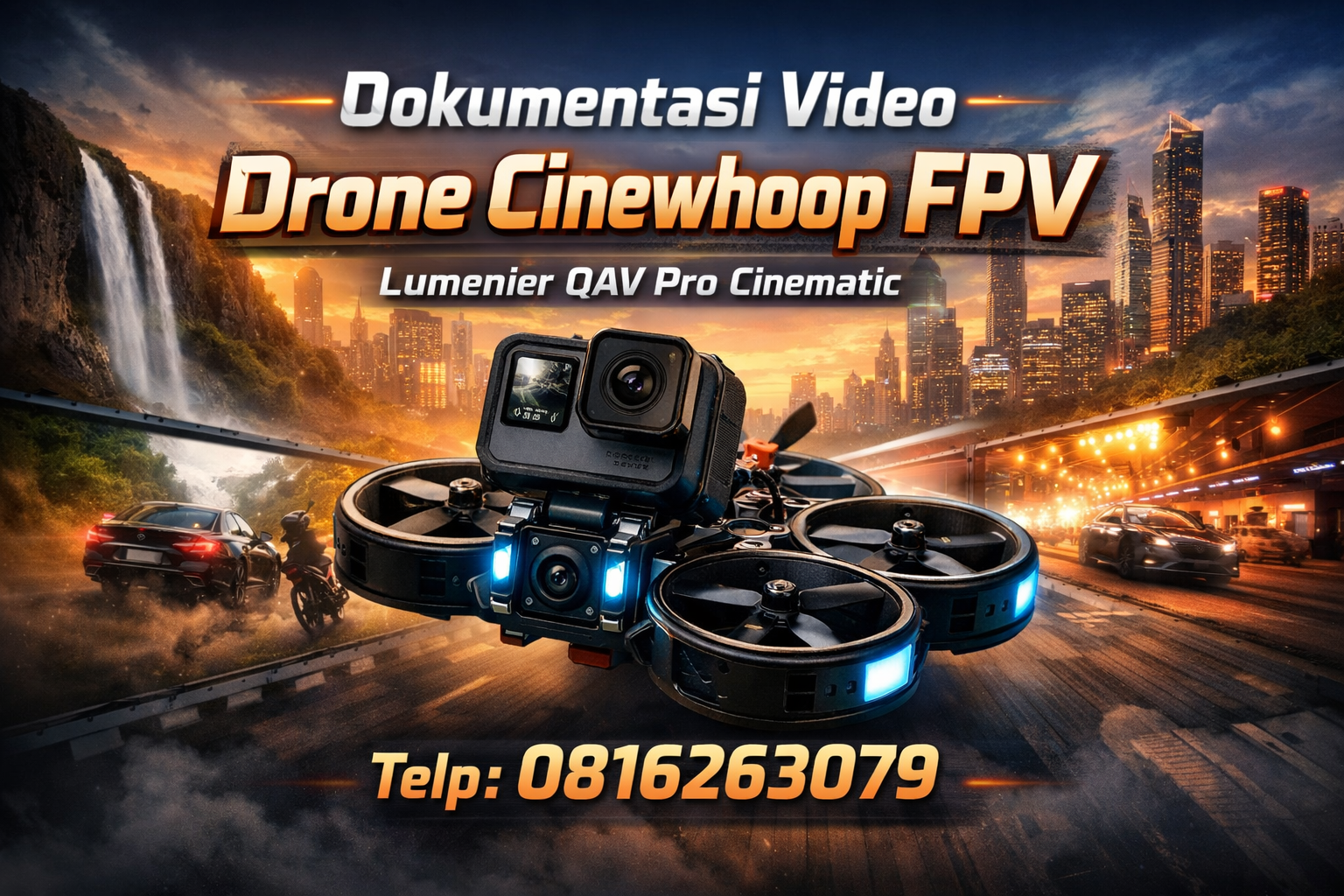 Jasa dokumentasi video cinematic drone